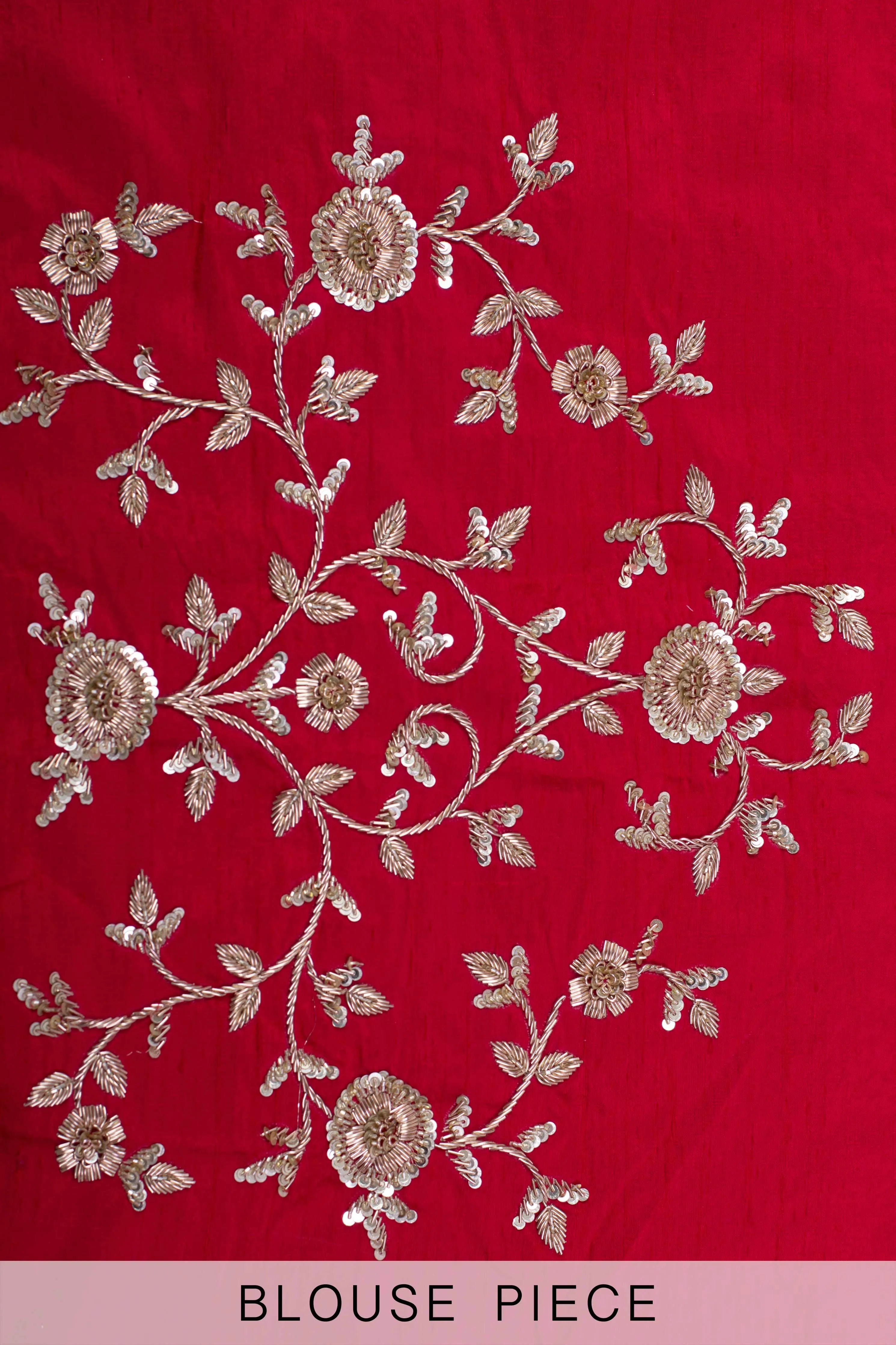 Dupion lengha & 2 dupatta N8_1496