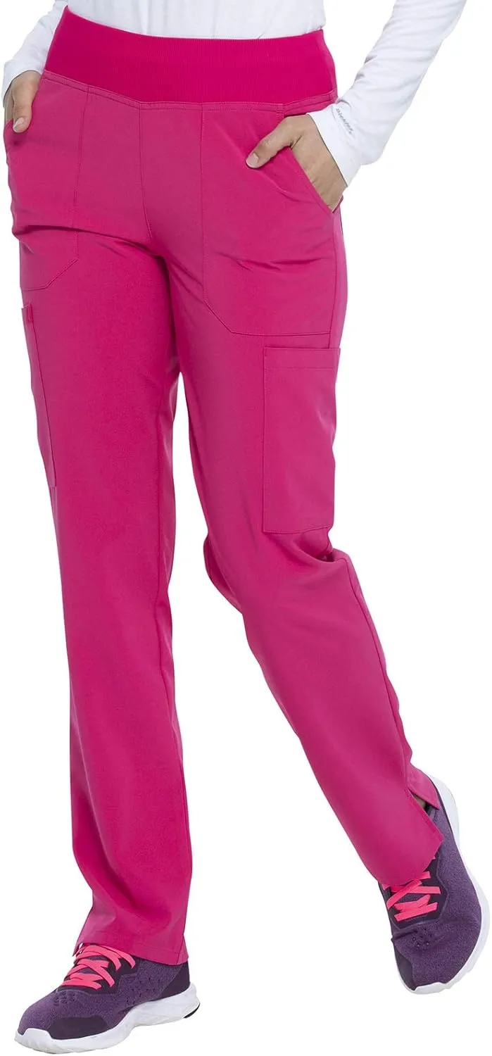 EDS Essentials Scrubs for Women, Yoga-Inspired Pull-On Pant with Four-Way Stretch and Moisture Wicking DK005