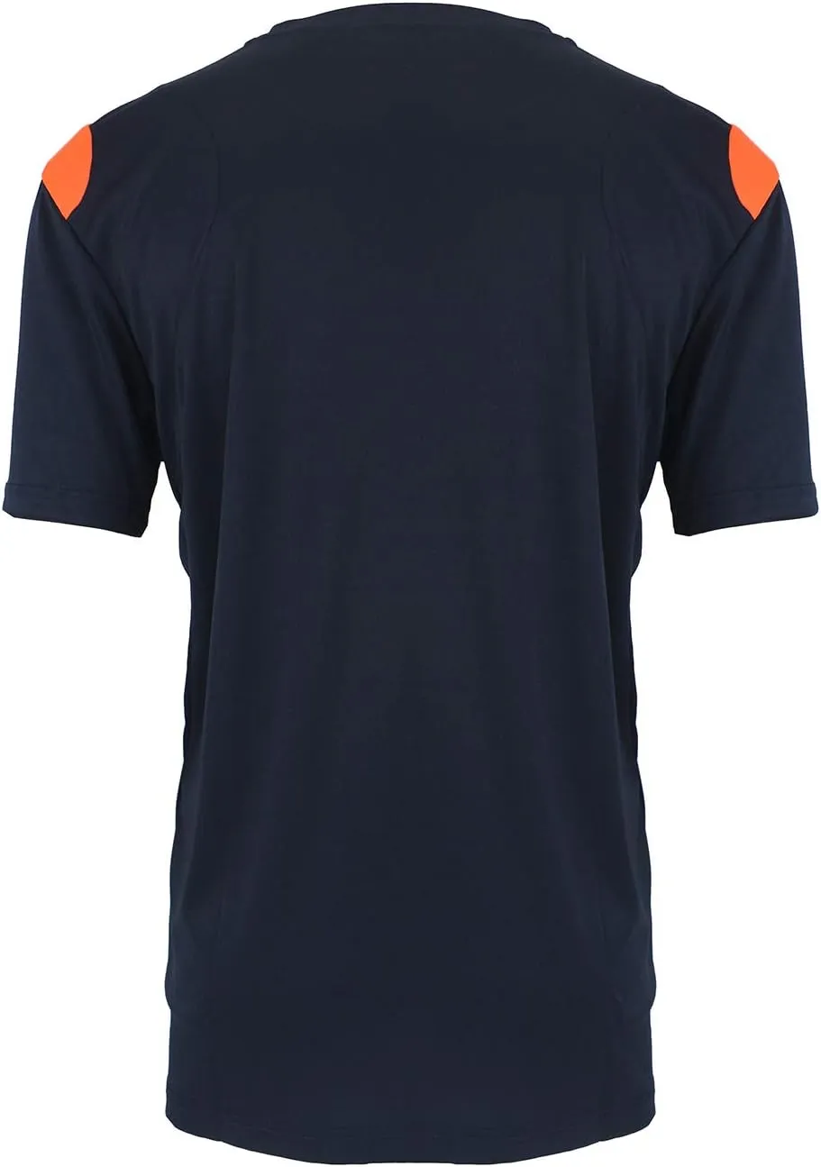 Facitisu Mens Crew T-Shirt Moisture Wicking Active Quick Dry Running Fitness Short Sleeve