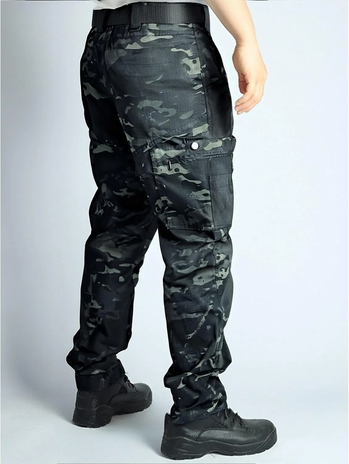 Flexcamo - Tactical Waterproof Pants Men Lightweight Hiking Work Pants Construction Carpenter Mencomfy Cargo Pants