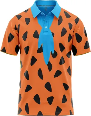 Funny Parody Golf Polo Shirt  Fun Movie Performance Quick Dry UPF Sun Protection Moisture-Wicking Shirts Great Casual Wear