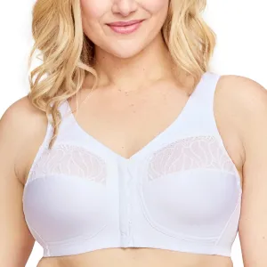 Glamorise Women's Plus Size MagicLift Natural Shape Bra Wirefree #1210