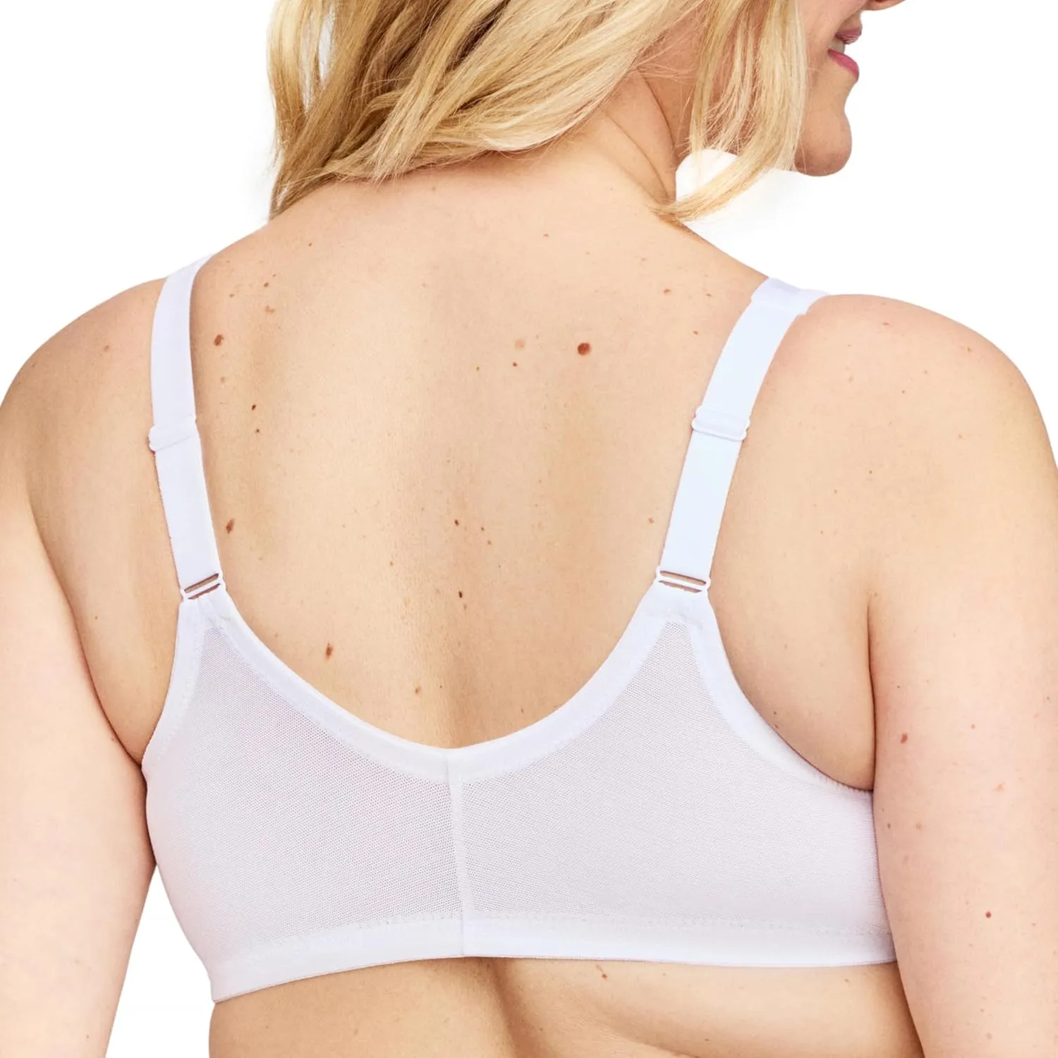 Glamorise Women's Plus Size MagicLift Natural Shape Bra Wirefree #1210