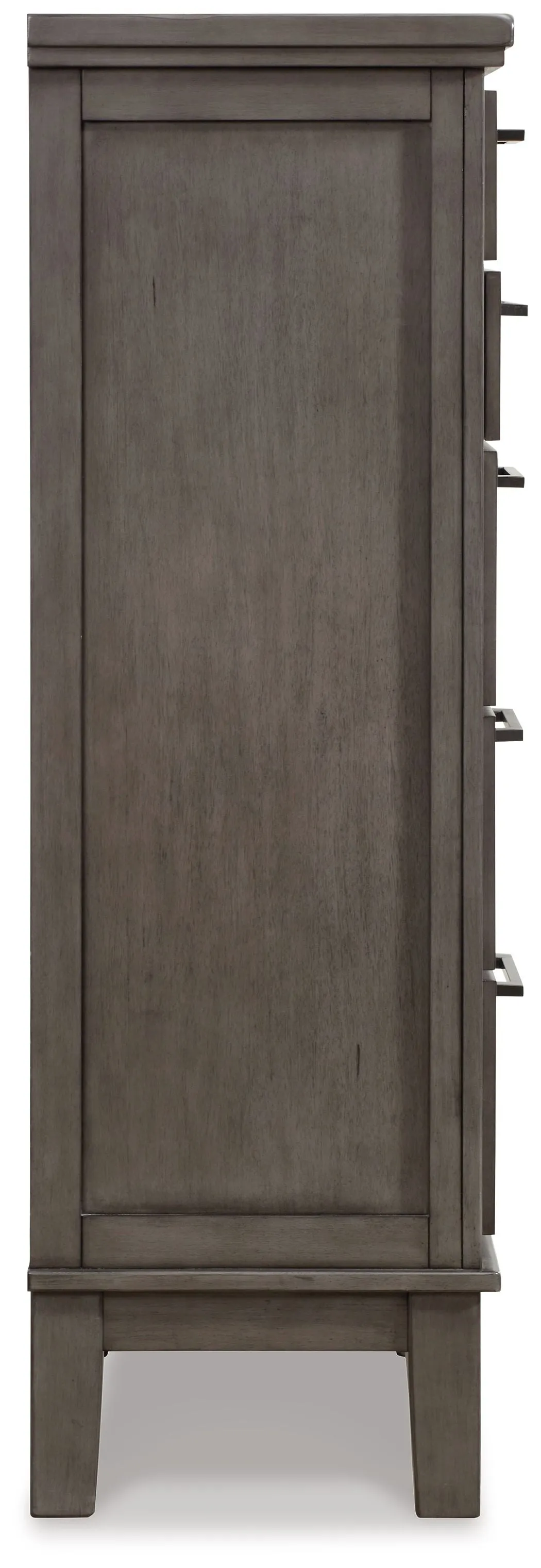 Hallanden - Gray - Five Drawer Chest