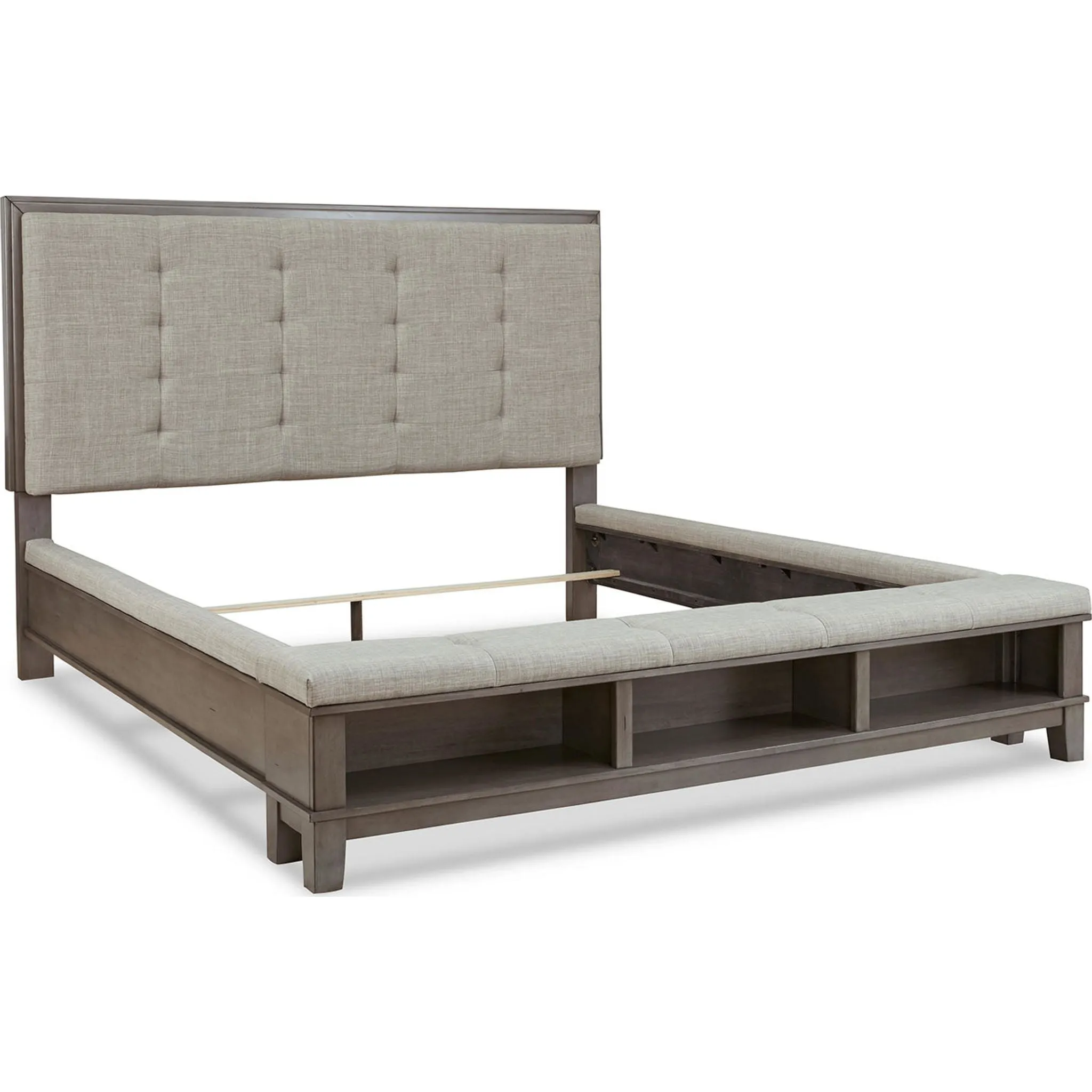 Hallanden Storage Bed - Gray