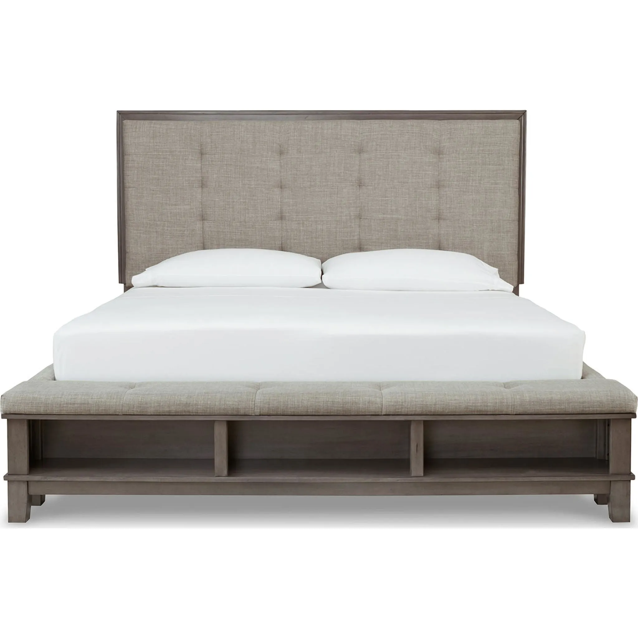 Hallanden Storage Bed - Gray