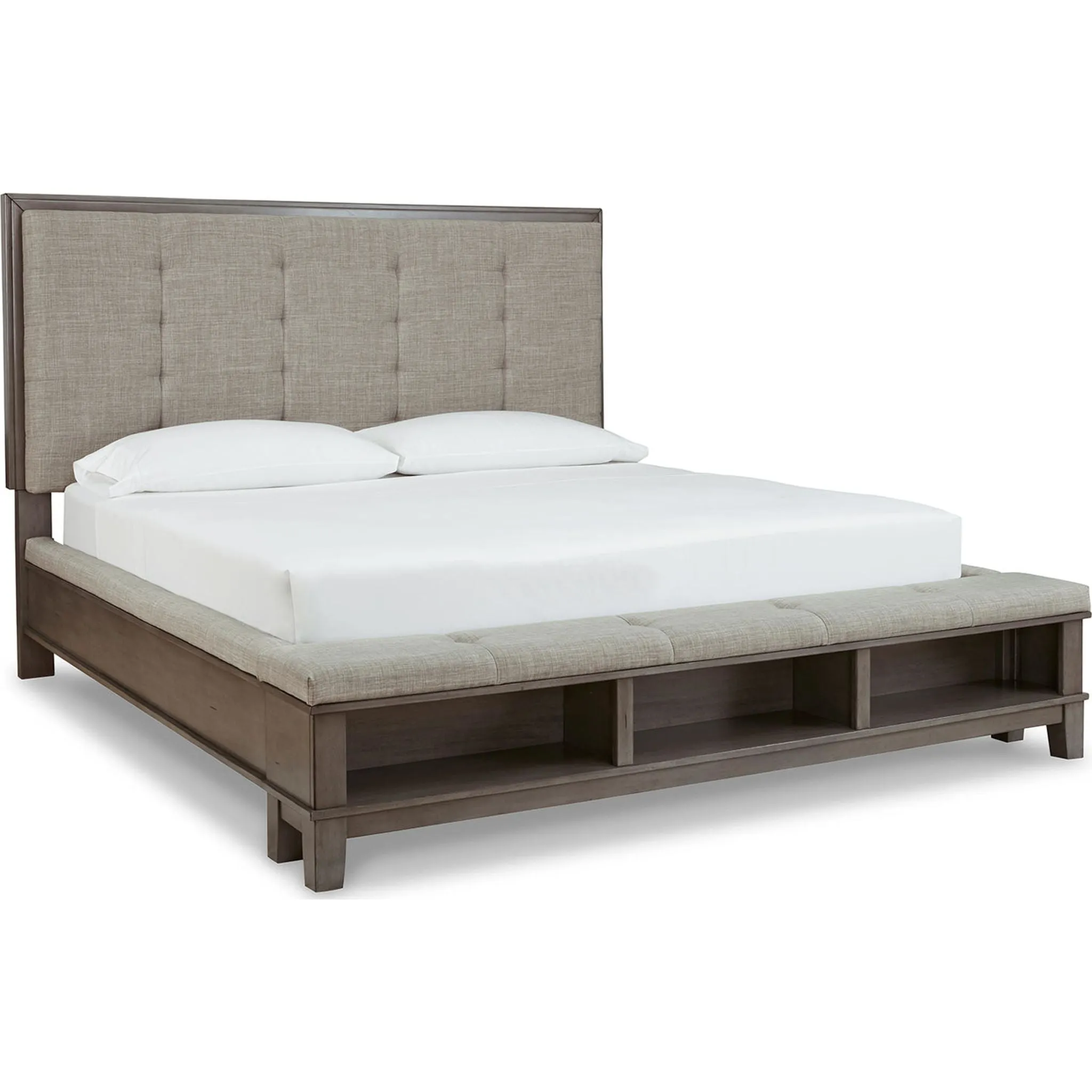 Hallanden Storage Bed - Gray
