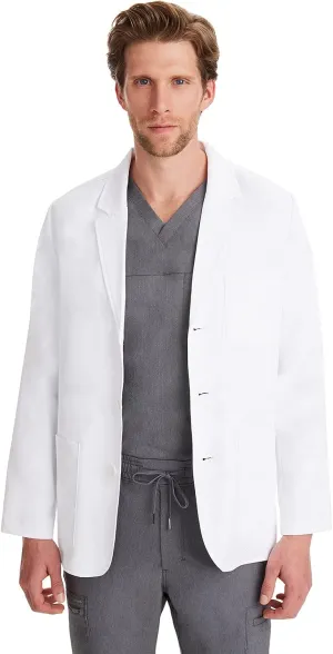 Healing Hands Medical Lab Coat Leo White Coat with 5 Pockets, Soft & 2-Way Stretch Fabric 5150