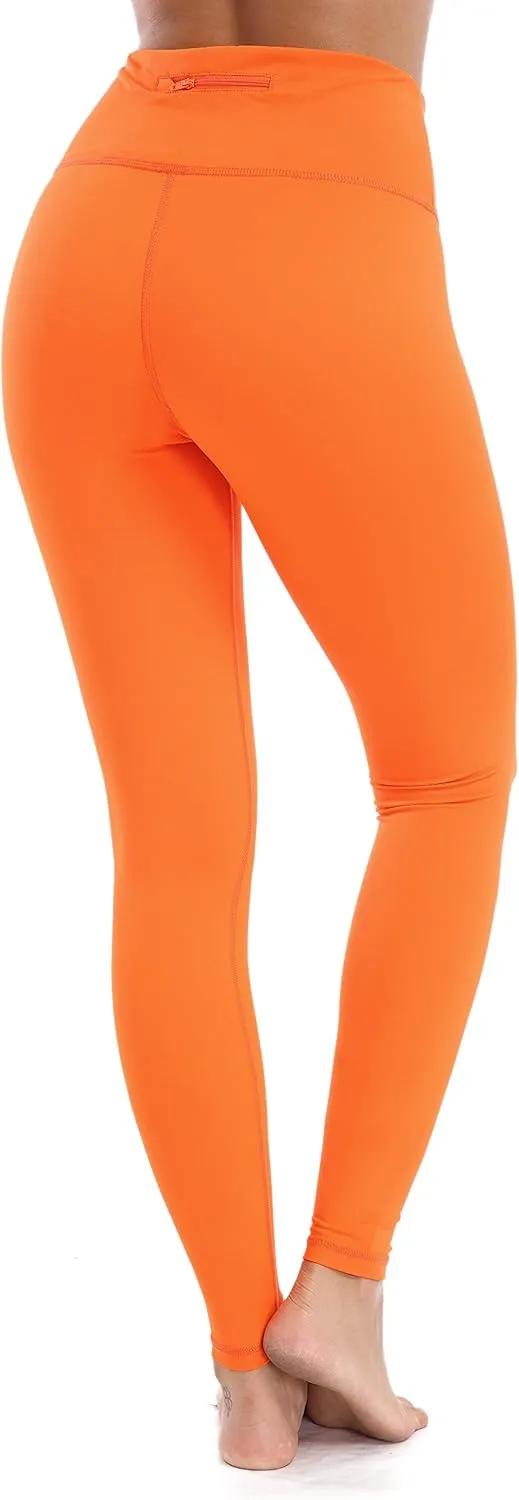 High Waist Yoga Pants for Women with Pockets Leggings for Workout Running Tummy Control 4 Way Stretch Fabric