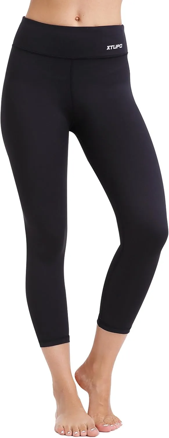 High Waist Yoga Pants for Women with Pockets Leggings for Workout Running Tummy Control 4 Way Stretch Fabric
