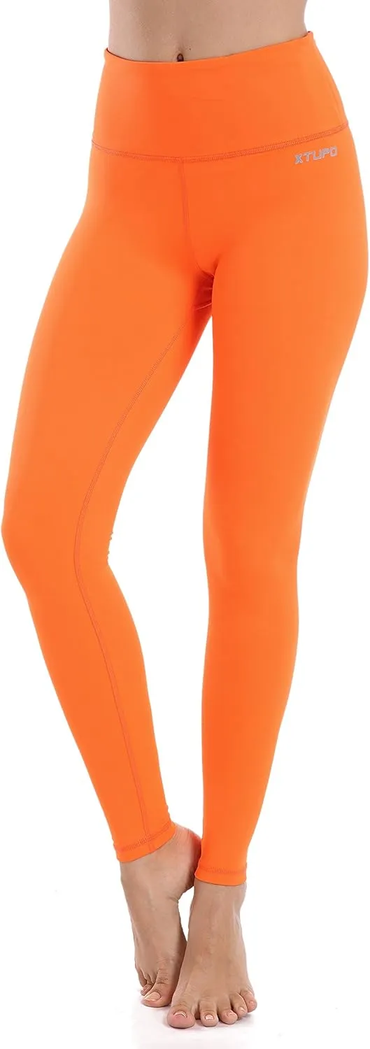 High Waist Yoga Pants for Women with Pockets Leggings for Workout Running Tummy Control 4 Way Stretch Fabric
