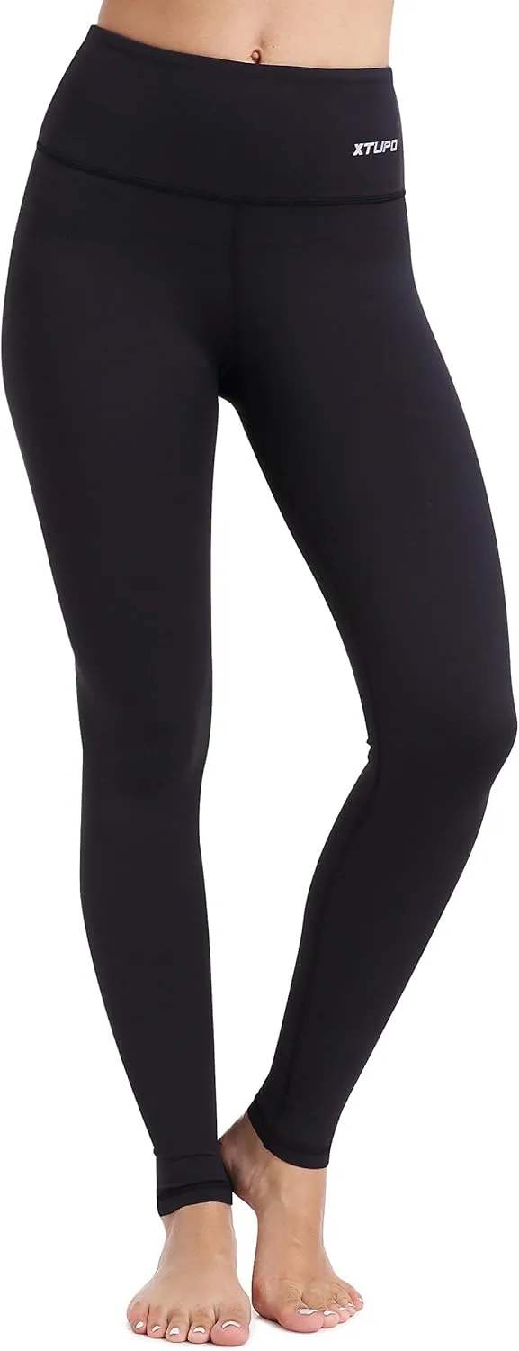 High Waist Yoga Pants for Women with Pockets Leggings for Workout Running Tummy Control 4 Way Stretch Fabric