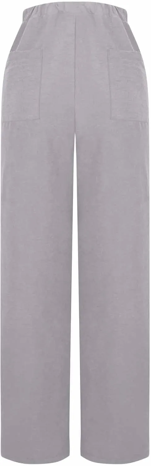 High Waisted Work Pants for Women Business Casual Outfits 2025 Office Dress Pants Trousers Wide Leg Lounge Pants