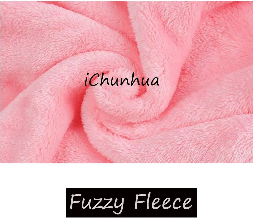 iChunhua Baby Girls Bear Ears Shape Fleece Long Sleeve Jacket Sweatshirt Outwear