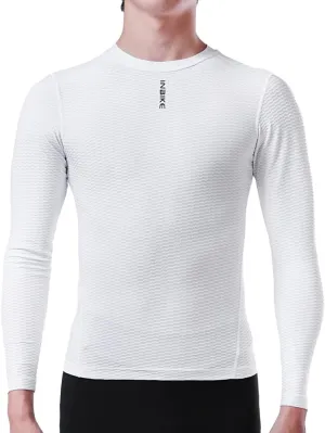 INBIKE Men's Moisture-Wicking Cycling Jersey Long Sleeve Cycling Lined Quick Dry Long Sleeve