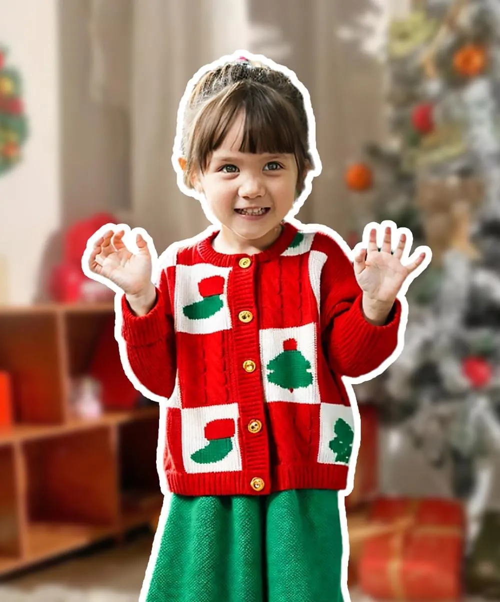 Infant Toddler Baby Girl Oversized Sweater Long Sleeve Sweaters Fall Winter Tops Clothes