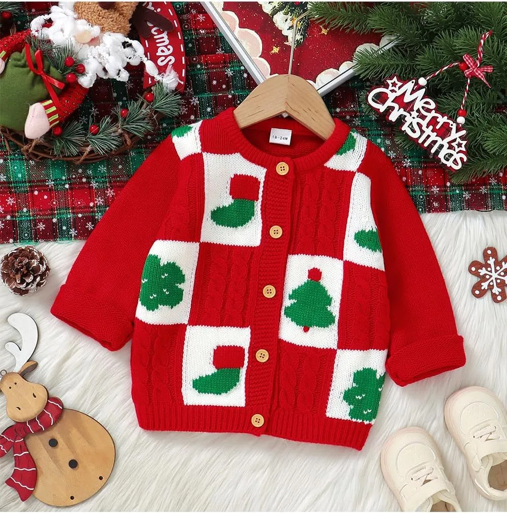 Infant Toddler Baby Girl Oversized Sweater Long Sleeve Sweaters Fall Winter Tops Clothes