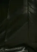 Jayne Biker Leather Jacket | Black