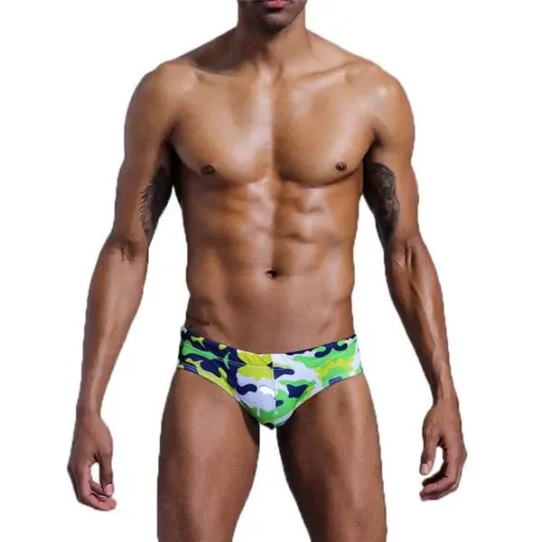 Jungle Camo Swim Brief