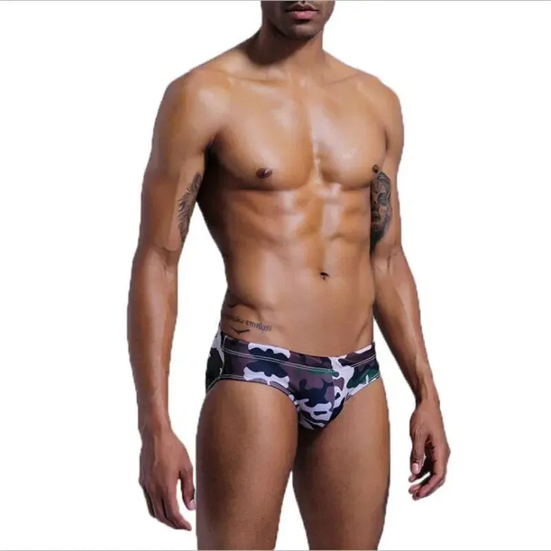 Jungle Camo Swim Brief