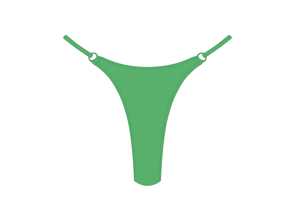 Leaf Green Bow Tie Bottoms