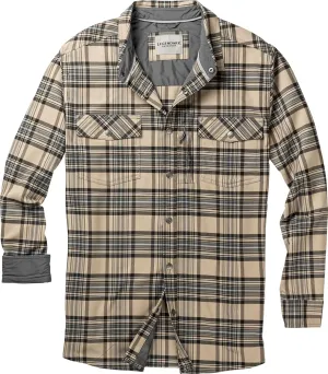 Legendary Whitetails Men's Performance Stretch Plaid Flannel Long Sleeve Snap Down Shirt Moisture Wicking Quick Dry