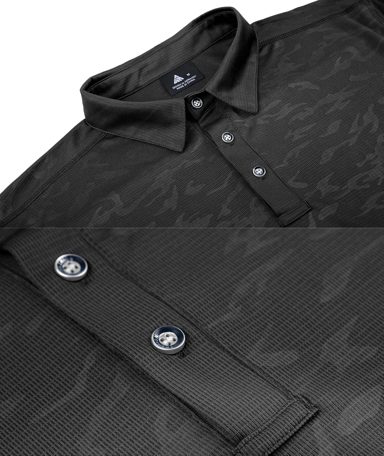 LLdress Mens Polo Shirts Moisture Wicking Dry Fit Performance Short Sleeve Golf Shirt