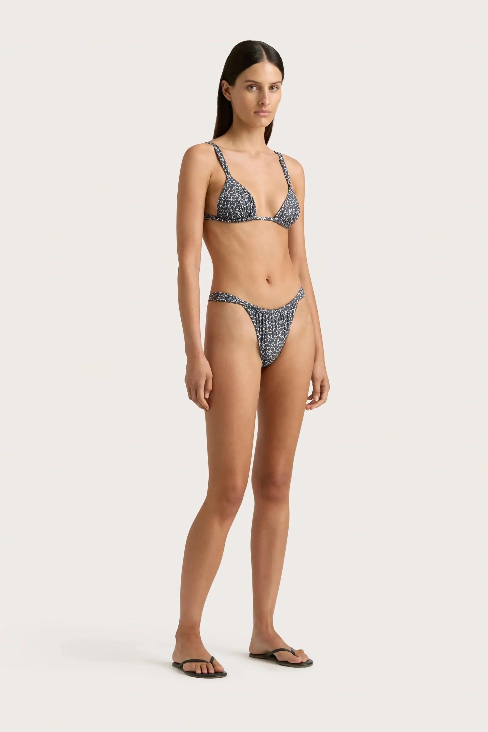 Mary Bikini Top Amanylis Charred Navy - Final Sale