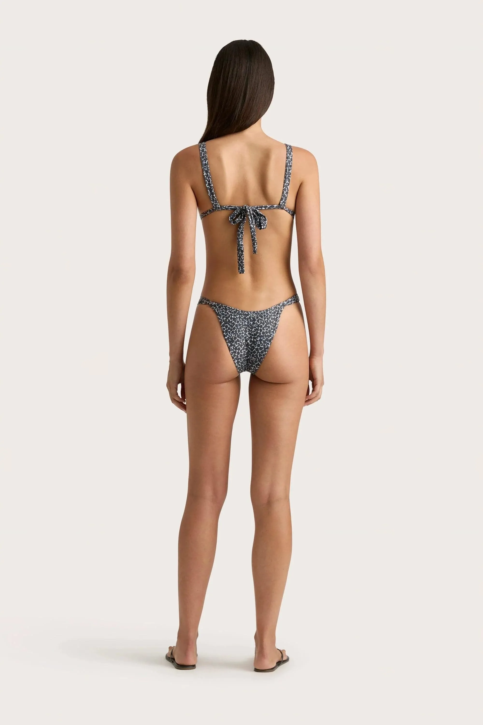 Mary Bikini Top Amanylis Charred Navy - Final Sale