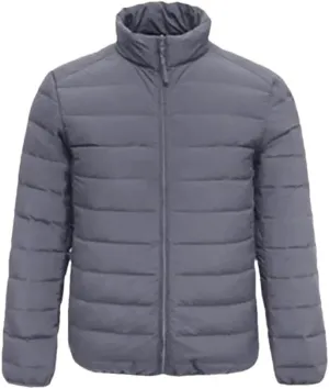 MEN SEAMLESS DOWN JACKET Men's Packable Lightweight Long-Sleeve Full-Zip Puffer Jacket