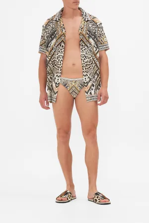 MEN'S ATHLETIC SWIM BRIEF MOSAIC MUSE