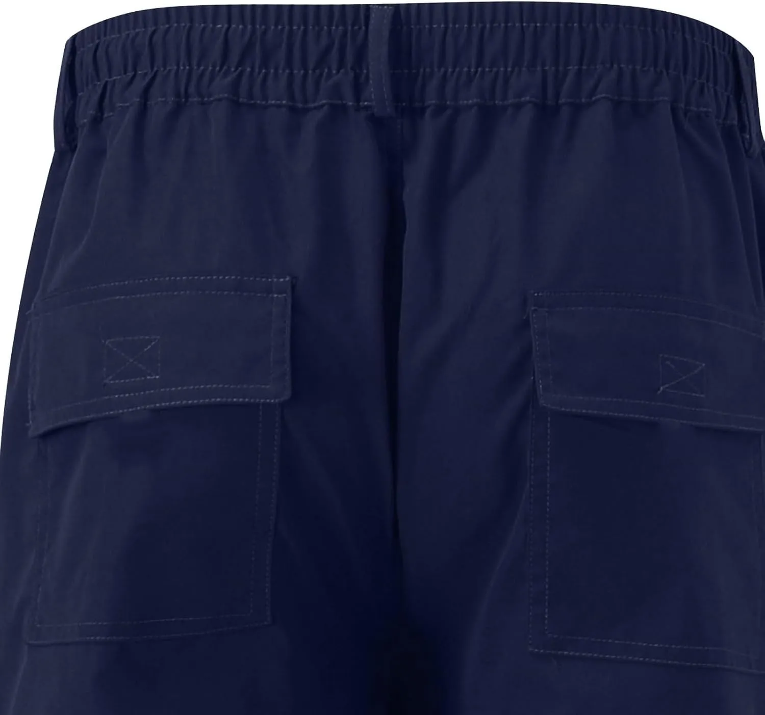 Mens Cargo Pants Baggy Elastic Waist Straight Leg Outdoor Hiking Pants for Men Athletic Joggers Sweatpants with Pocket