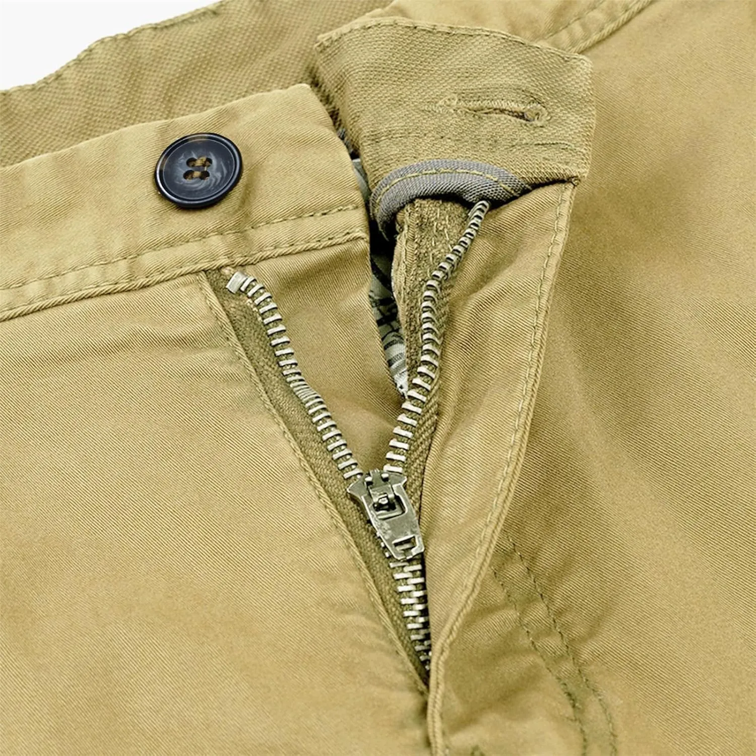 Mens Casual Cargo Pants Tactical Lightweight Sweatpants Fashion Stretch Waist Overalls Workout Slim Fit Trousers