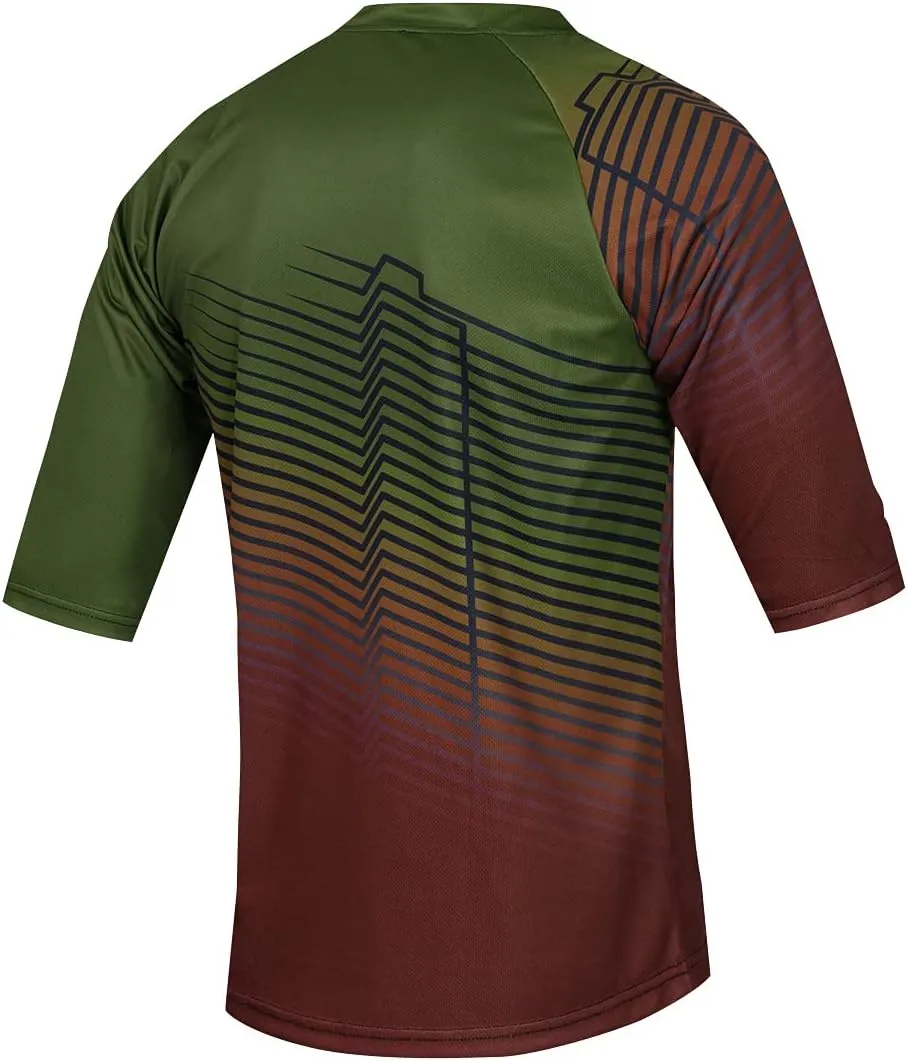Men's Cycling Jersey Short Sleeve Bicycle Mountain Bike Shirts Cycling Tops Quick Dry&Moisture-Wicking