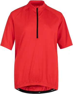 Men's Cycling Jersey Zip Short Sleeve Moisture Wicking Breathable 3 Large Back Pocket Quick-Drying Cycling Shirt
