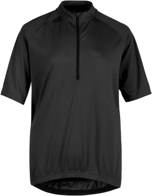 Men's Cycling Jersey Zip Short Sleeve Moisture Wicking Breathable 3 Large Back Pocket Quick-Drying Cycling Shirt