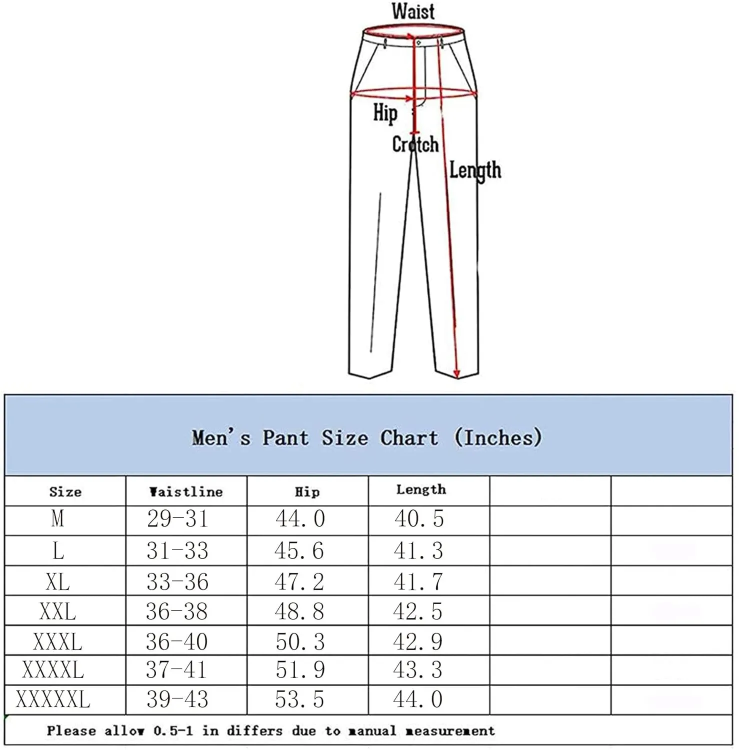 Men's Elastic Waist Cargo Pants,Casual Loose Fit Lightweight Workwear Pants Relaxed Fit Work Trousers with 6 Pockets (X-Large,Green)