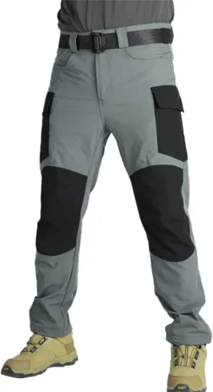 Men's Lightweight Cargo Trouser Hiking Pants Army Combat Work Pants Casual Pants Mens Tactical Outdoor Pants