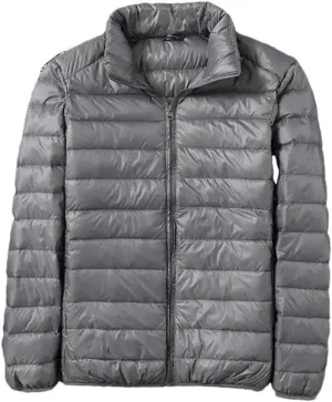 Men's Lightweight Down Jacket Men's Cotton-Padded Jacket Short Trendy Winter Coat