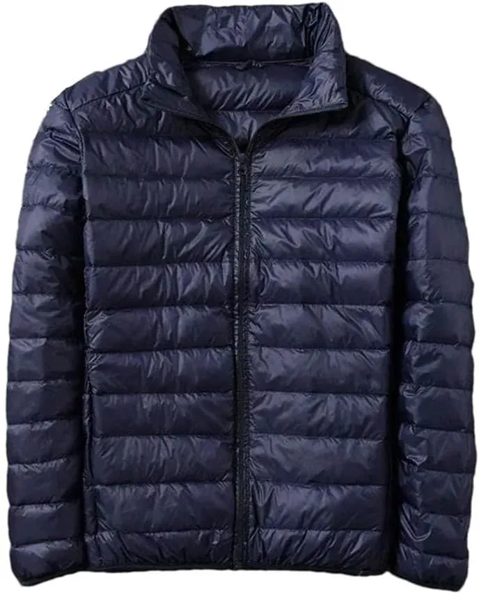 Men's Lightweight Down Jacket Men's Cotton-Padded Jacket Short Trendy Winter Coat