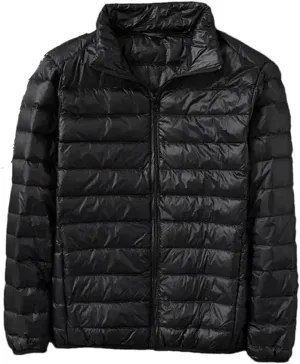 Men's Lightweight Down Jacket Men's Cotton-Padded Jacket Short Trendy Winter Coat