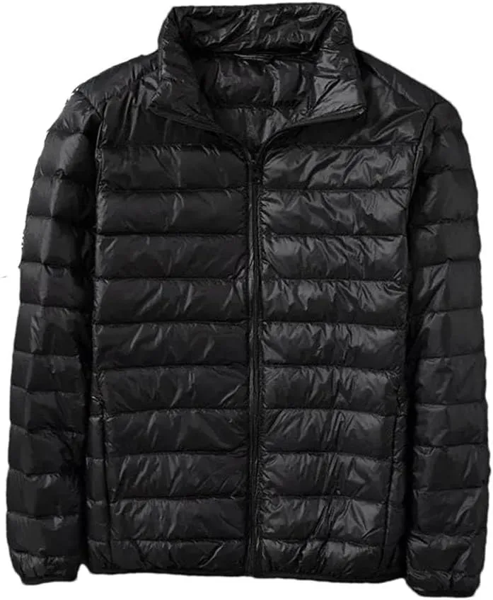 Men's Lightweight Down Jacket Men's Cotton-Padded Jacket Short Trendy Winter Coat