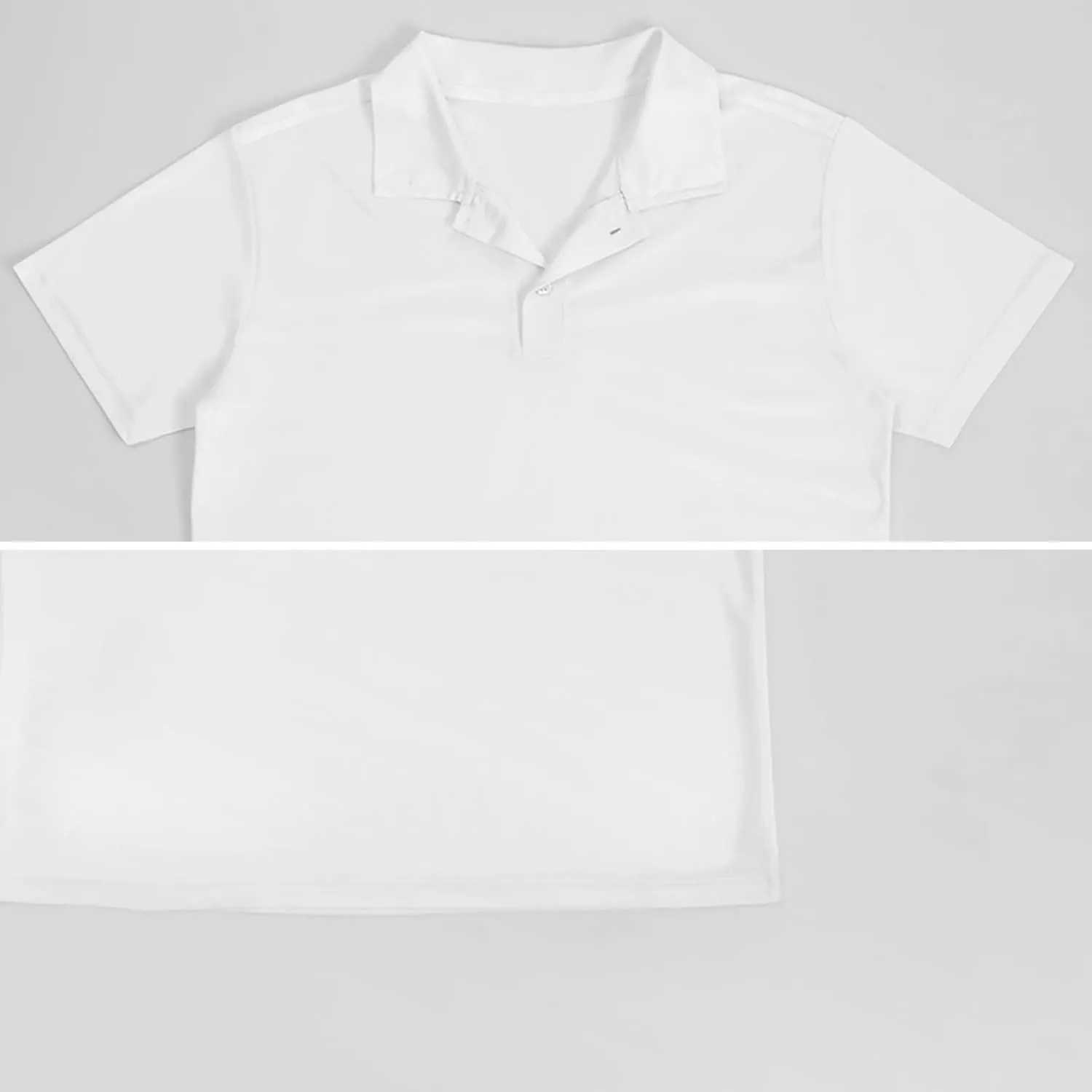 Mens Polo Shirts Quick-Dry Moisture Wicking Athletic Short Sleeve Print Golf Shirt