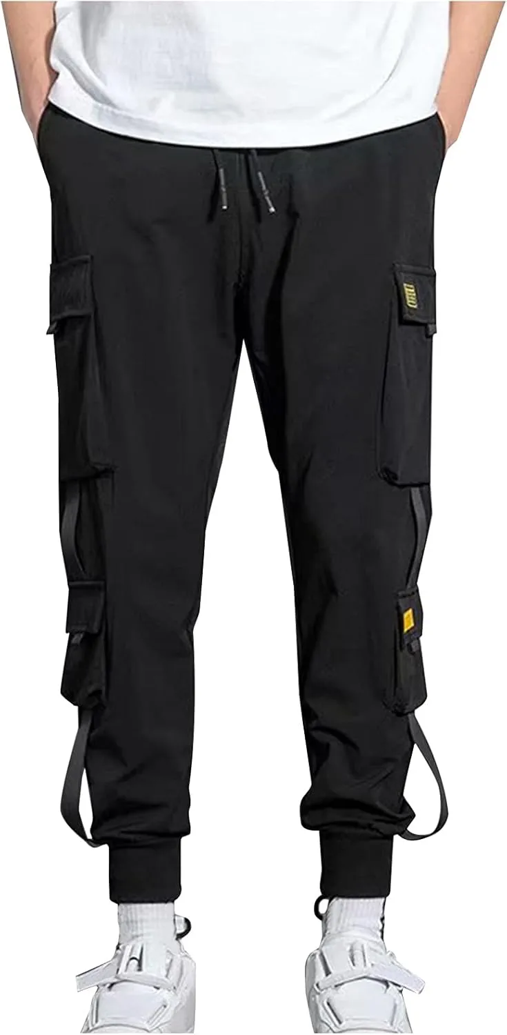 Mens Stylish Jogger Pants Plus Size Harem Pants Japanese Joggers Hip Hop Harajuku Streetwear Hippie Sweatpants