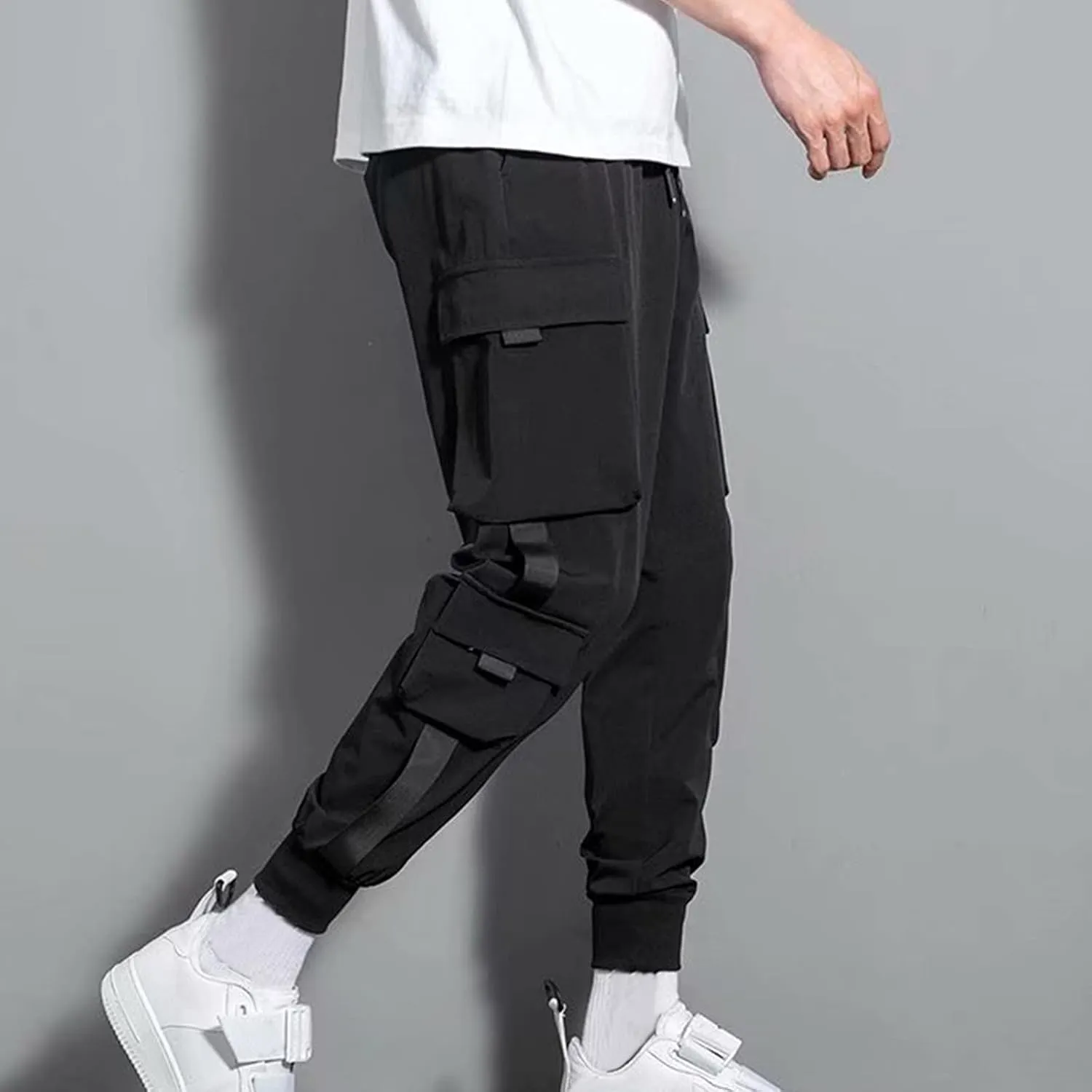 Mens Stylish Jogger Pants Plus Size Harem Pants Japanese Joggers Hip Hop Harajuku Streetwear Hippie Sweatpants
