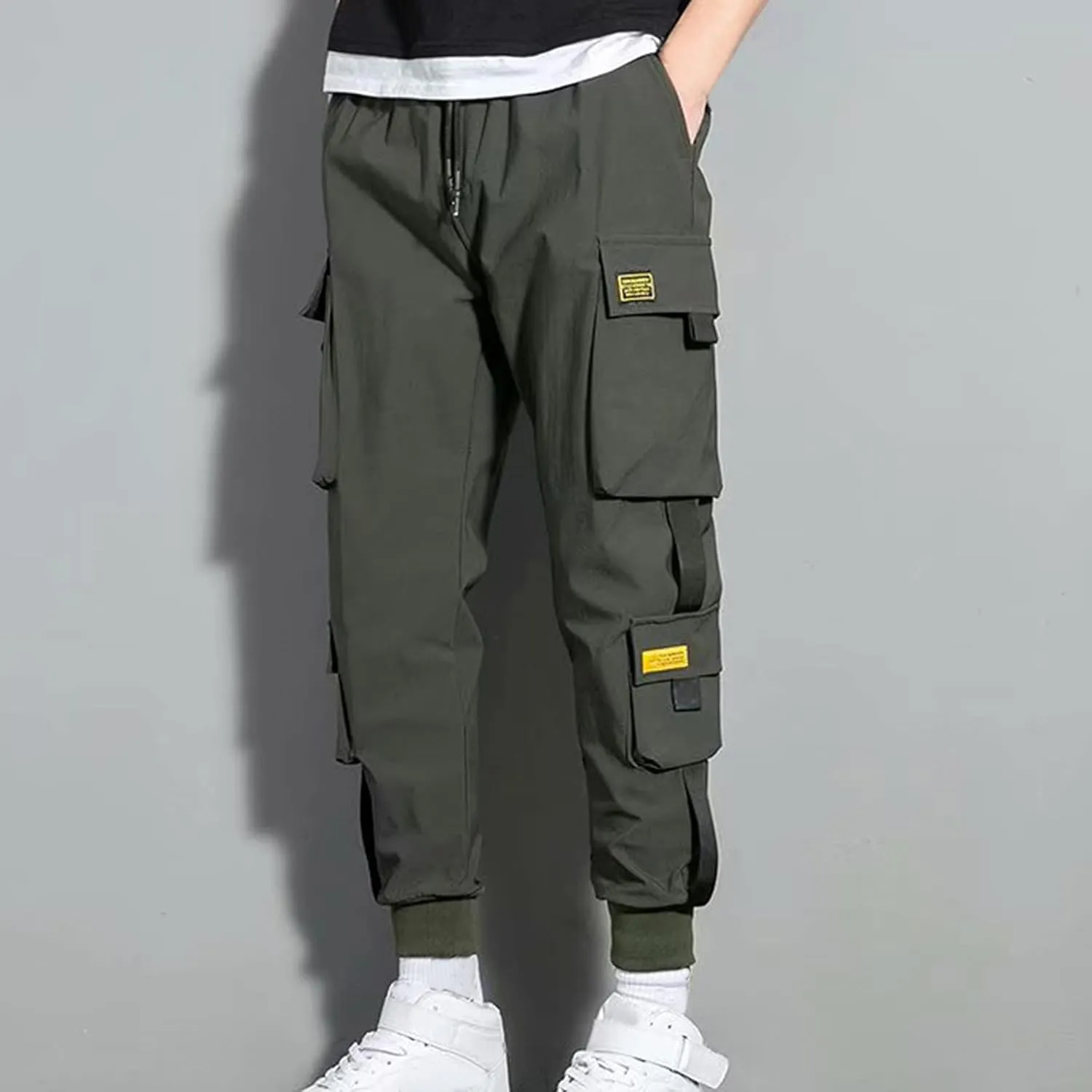 Mens Stylish Jogger Pants Plus Size Harem Pants Japanese Joggers Hip Hop Harajuku Streetwear Hippie Sweatpants