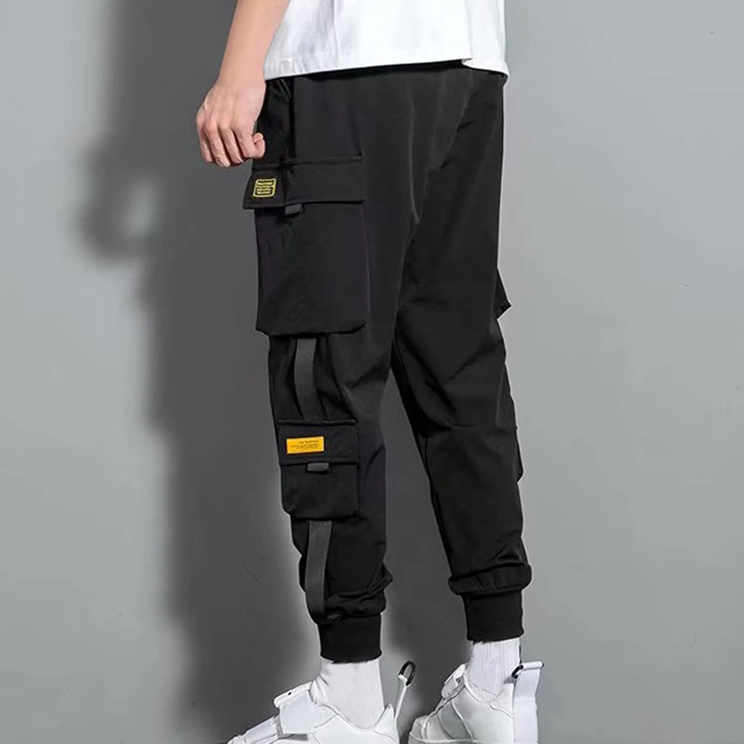 Mens Stylish Jogger Pants Plus Size Harem Pants Japanese Joggers Hip Hop Harajuku Streetwear Hippie Sweatpants