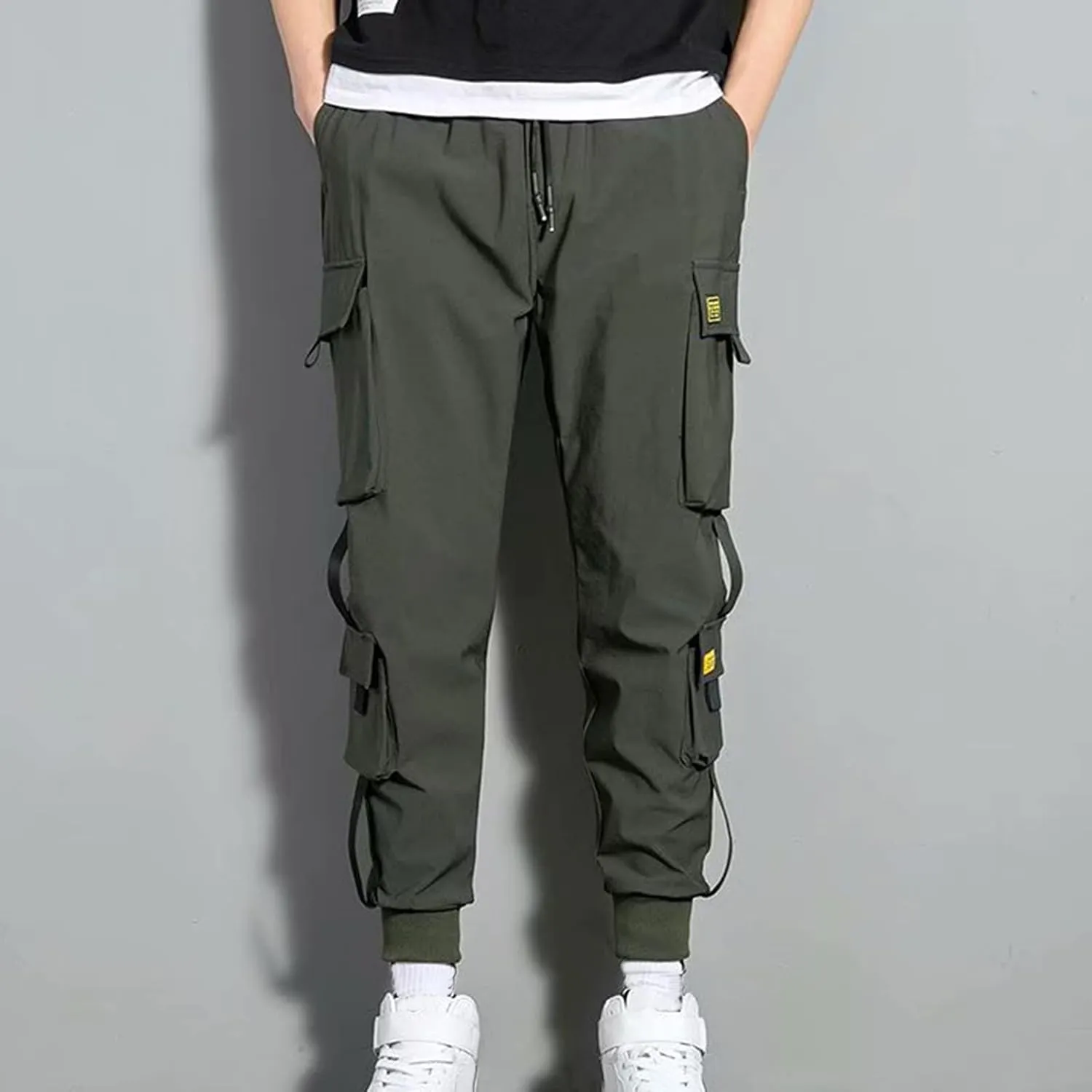 Mens Stylish Jogger Pants Plus Size Harem Pants Japanese Joggers Hip Hop Harajuku Streetwear Hippie Sweatpants