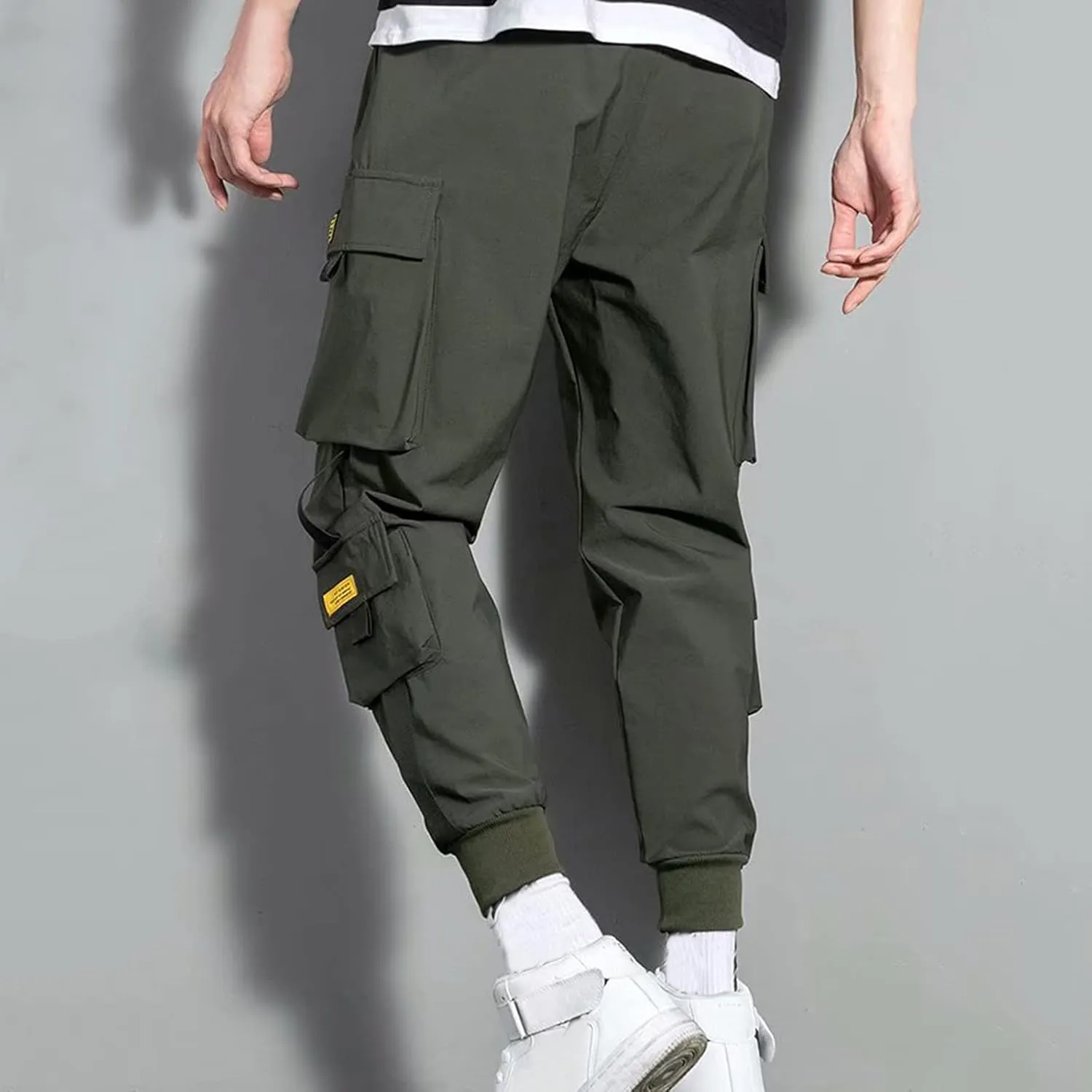 Mens Stylish Jogger Pants Plus Size Harem Pants Japanese Joggers Hip Hop Harajuku Streetwear Hippie Sweatpants