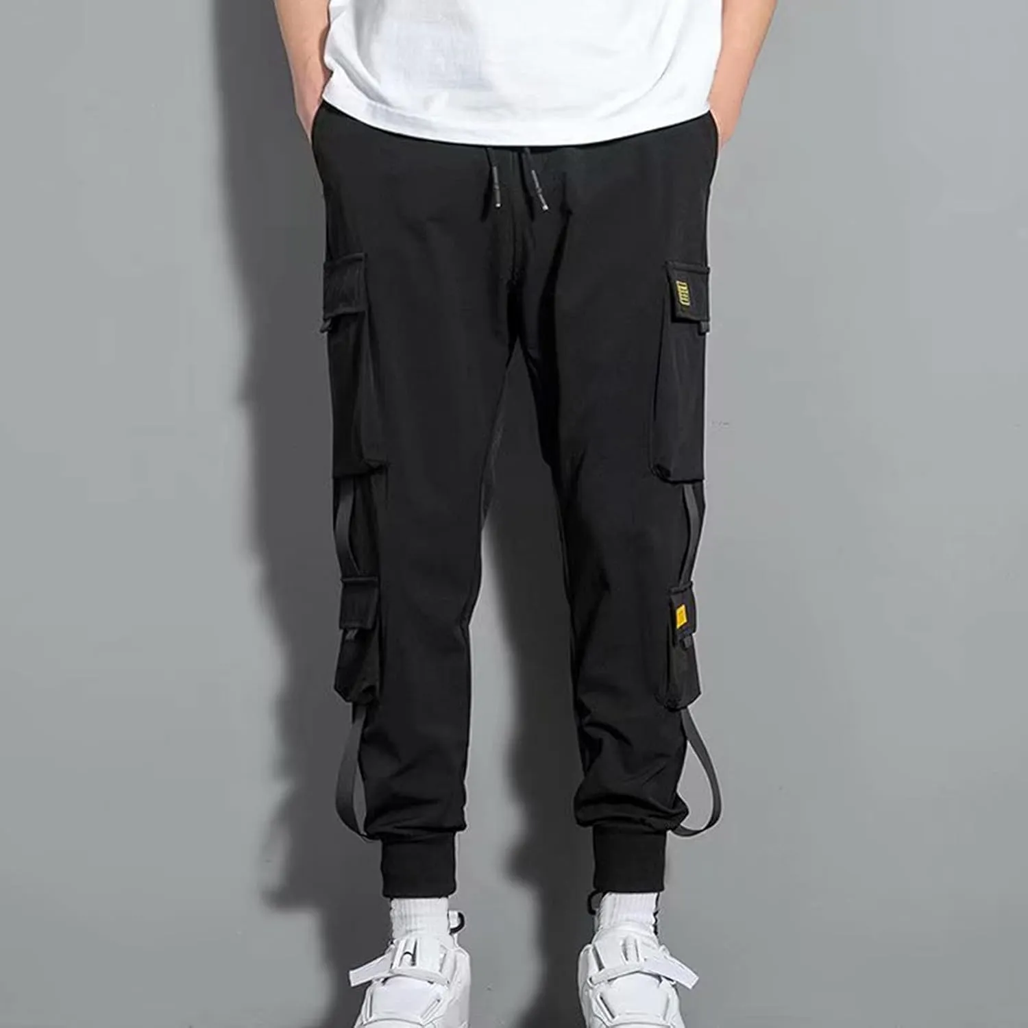 Mens Stylish Jogger Pants Plus Size Harem Pants Japanese Joggers Hip Hop Harajuku Streetwear Hippie Sweatpants